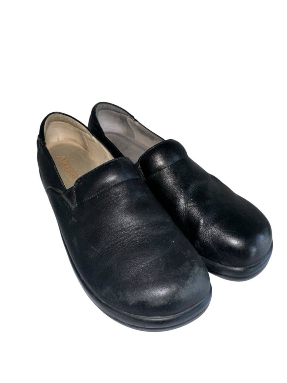 Alegria Loafer Womens Black EUR 41 US 10.5 Leather Walking Shoe Casual KEL-601